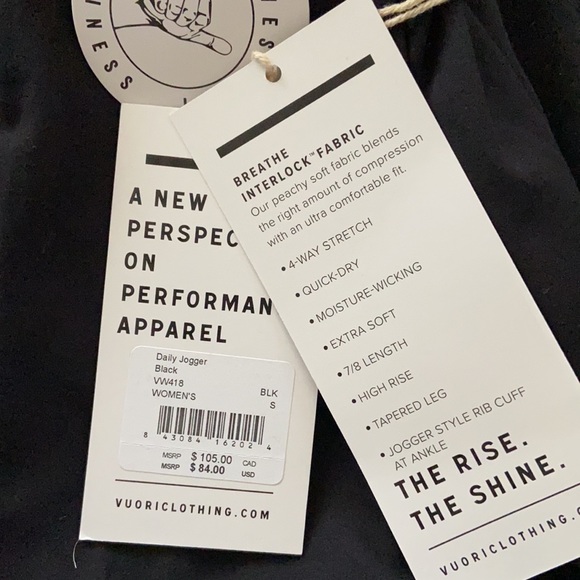 Vuori Black Track Pants - Picture 5 of 5